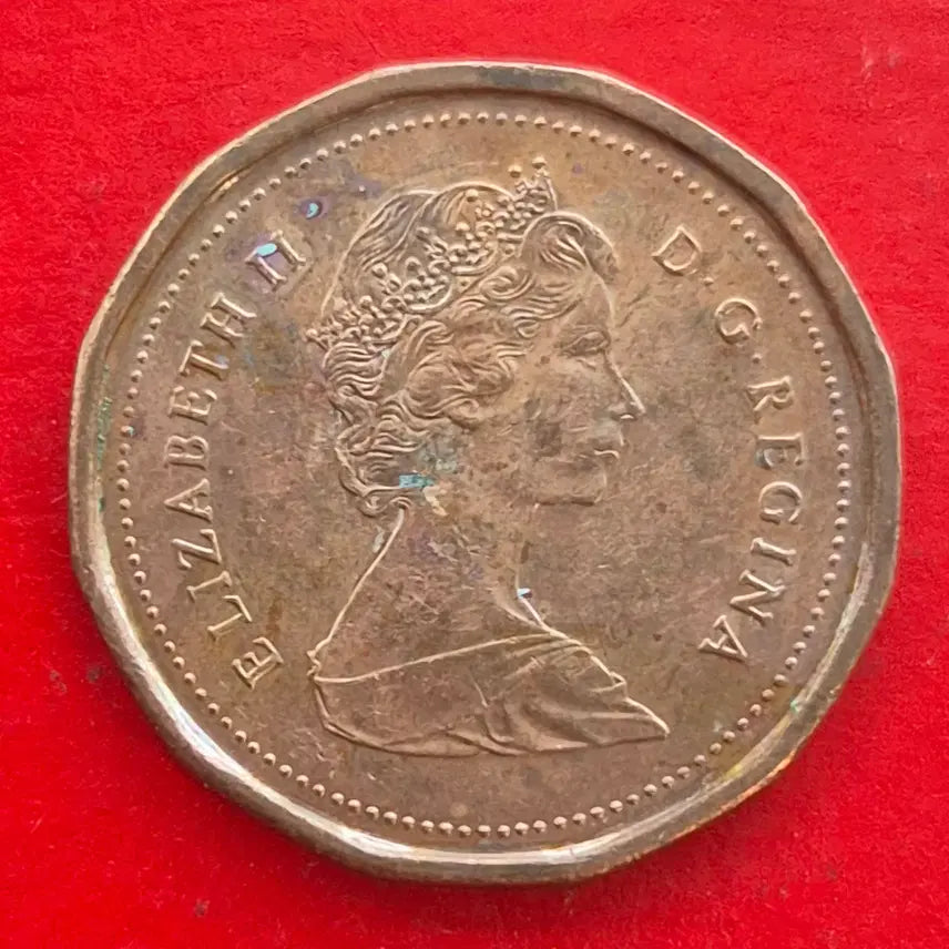 [BUNJANG] 1987 Canadian 1 Cent Coin / 1987 캐나다 1센트 동전 M1666