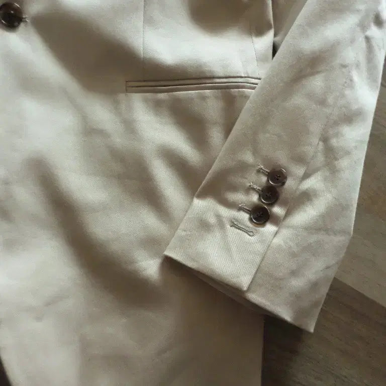 [BUNJANG] MOAICO Spring/Summer Combo Beige Jacket / MOAICO춘하콤비/100사이즈/새제품수준