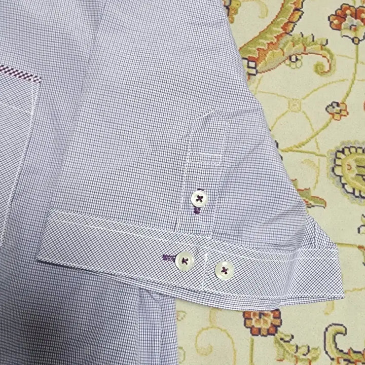 [SOLD OUT] 새상품) Thos 남성 체크 반팔 셔츠 110