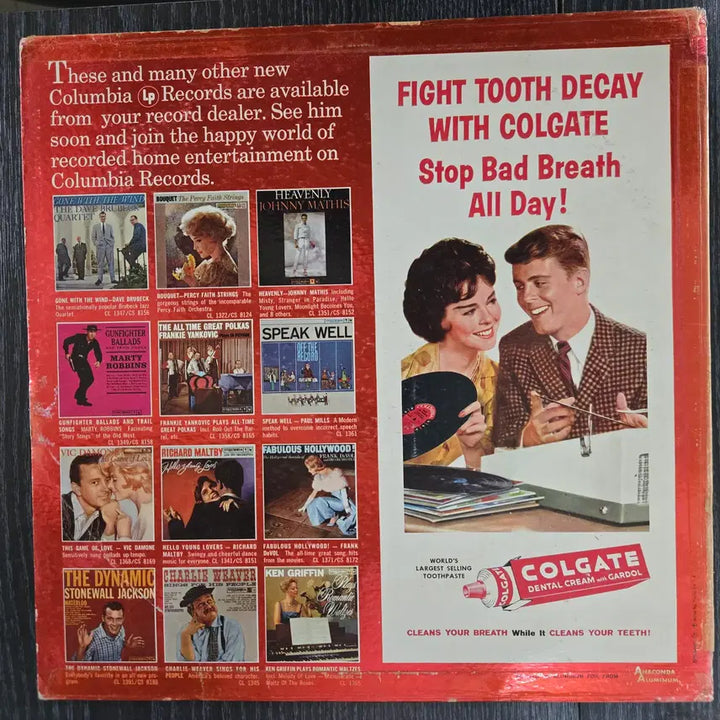 [BUNJANG] Colgate &amp; New Sound 1962 LP Vinyl Record / 수입 고전 희귀 LP 바이닐>colgate &amp; new sound 1962