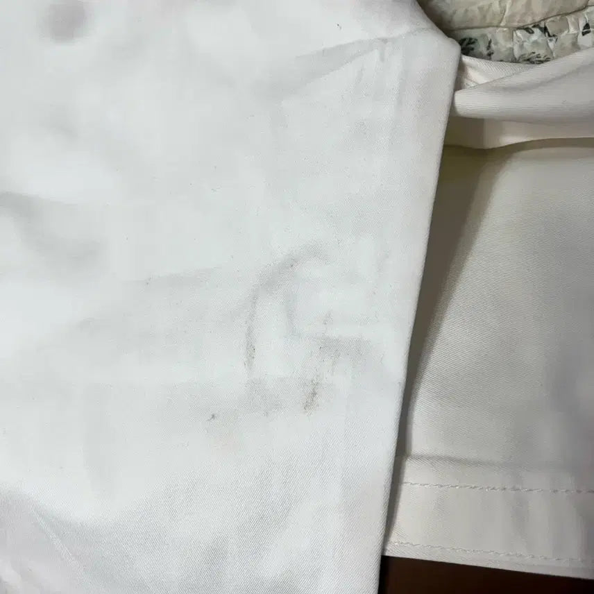 [SOLD OUT] [34] 폴로 POLO 화이트 오버사이즈 코튼 팬츠