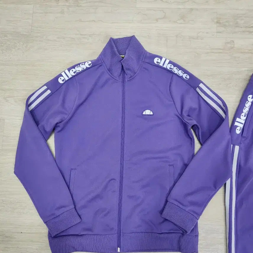 [BUNJANG] Ellesse Purple Training Suit Set / 엘레쎄 퍼플 트레이닝복 세트 상90 하70
