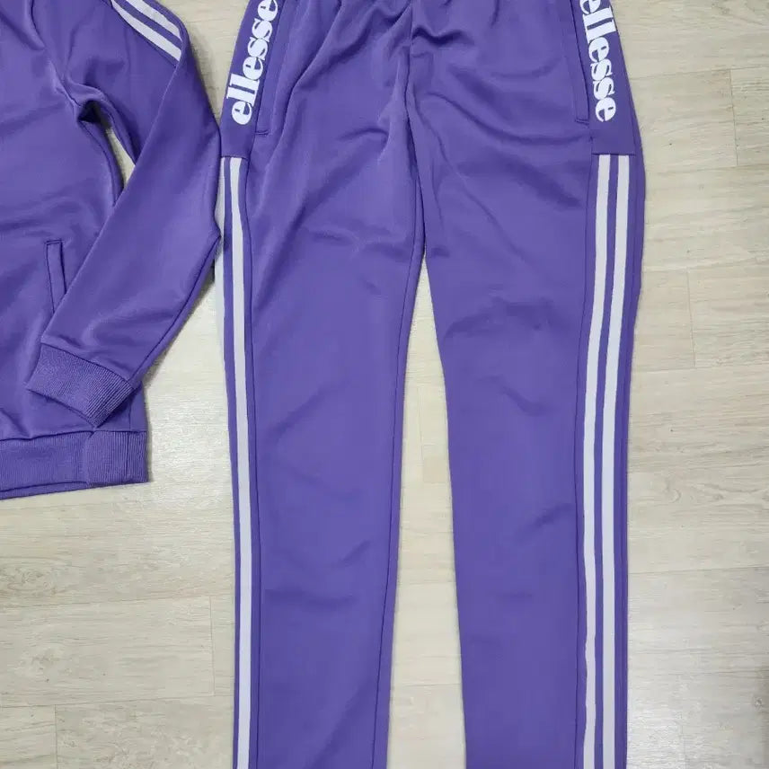 [BUNJANG] Ellesse Purple Training Suit Set / 엘레쎄 퍼플 트레이닝복 세트 상90 하70