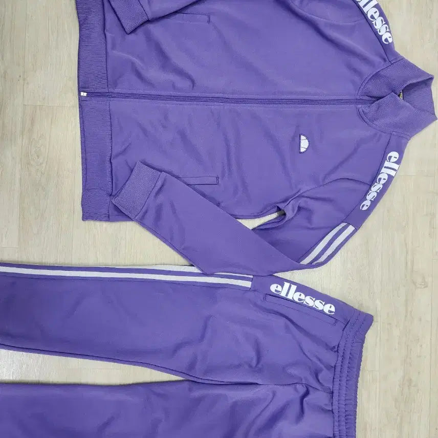 [BUNJANG] Ellesse Purple Training Suit Set / 엘레쎄 퍼플 트레이닝복 세트 상90 하70