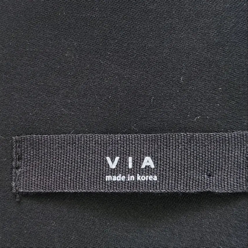 [BUNJANG] VIA Black Sheer Puff Sleeve Midi Dress / VIA 블랙 시스루 퍼프 소매 미디 원피스 55
