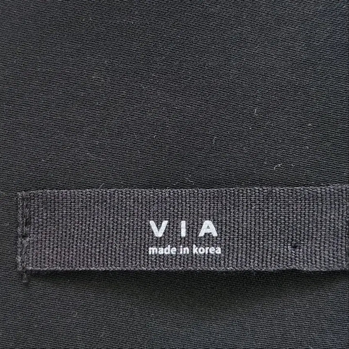 [BUNJANG] VIA Black Sheer Puff Sleeve Midi Dress / VIA 블랙 시스루 퍼프 소매 미디 원피스 55