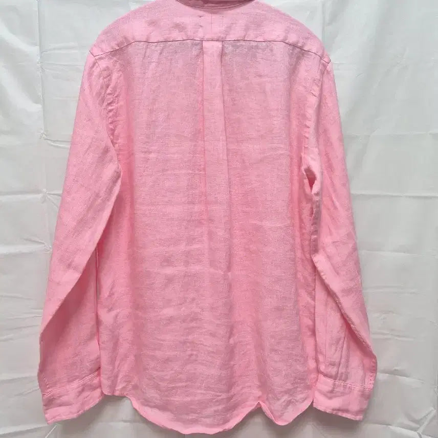 [BUNJANG] Polo Ralph Lauren Linen Shirt - Pink / 폴로 린넨셔츠 핑크