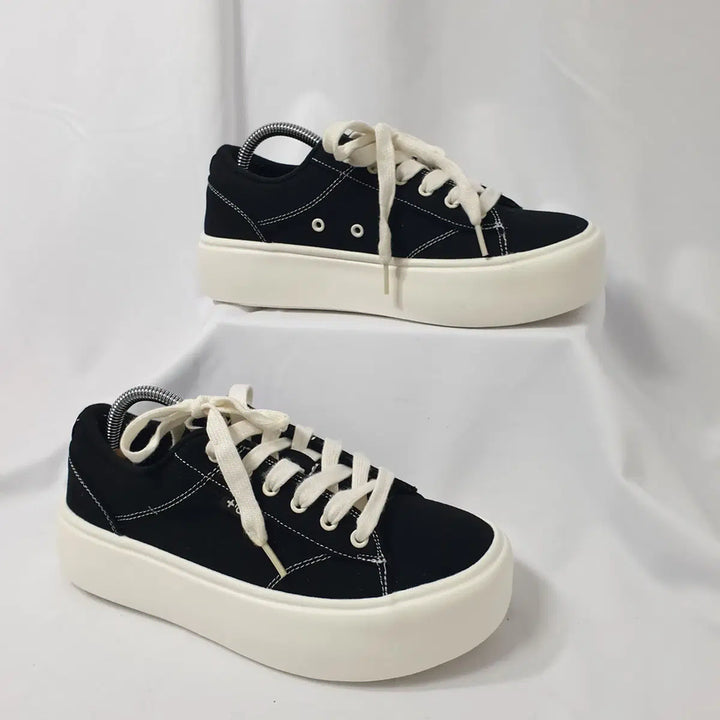 [BUNJANG] Duha Vintage Otz Piecemore Platform Sneakers / 두하빈티지 250 오찌 otz 피스모어 플랫폼 스니커즈
