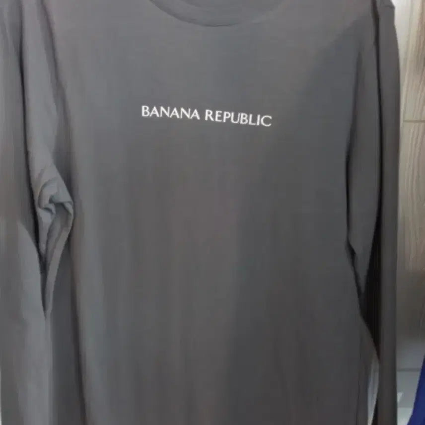 [BUNJANG] Banana Republic Long Sleeve T-shirt / 여55~66바나나리퍼블릭 긴팔 티셔츠 회색