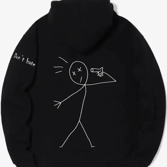 [BUNJANG] Gom Panyo Hoodie Black / 곰파뇨 후드티 블랙