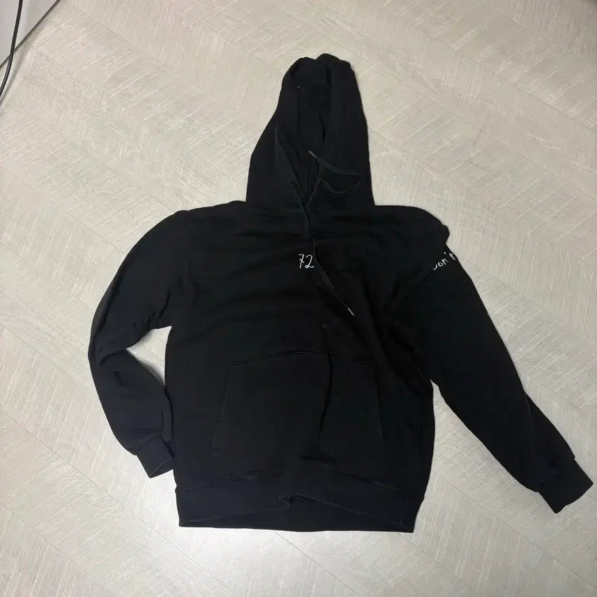 [BUNJANG] Gom Panyo Hoodie Black / 곰파뇨 후드티 블랙
