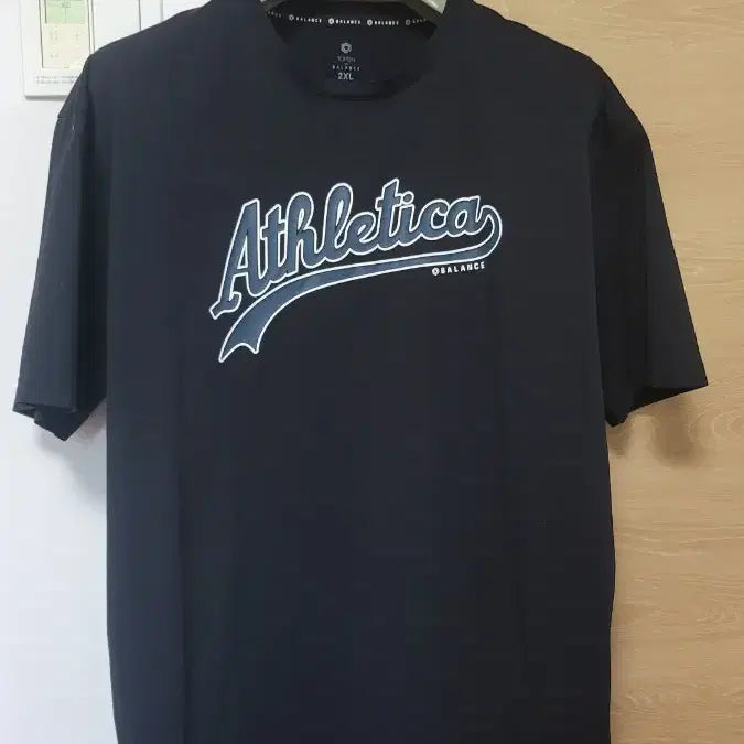 [BUNJANG] Topten Balance Black T-shirt 2XL / 탑텐 밸런스 블랙 반팔티 2XL