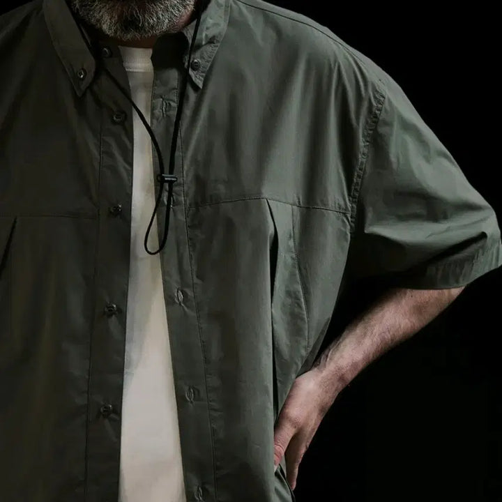 [BUNJANG] Uniform Bridge Monster Pocket Short Sleeve Shirt L / 유니폼브릿지 몬스터 포켓 반팔 셔츠 L