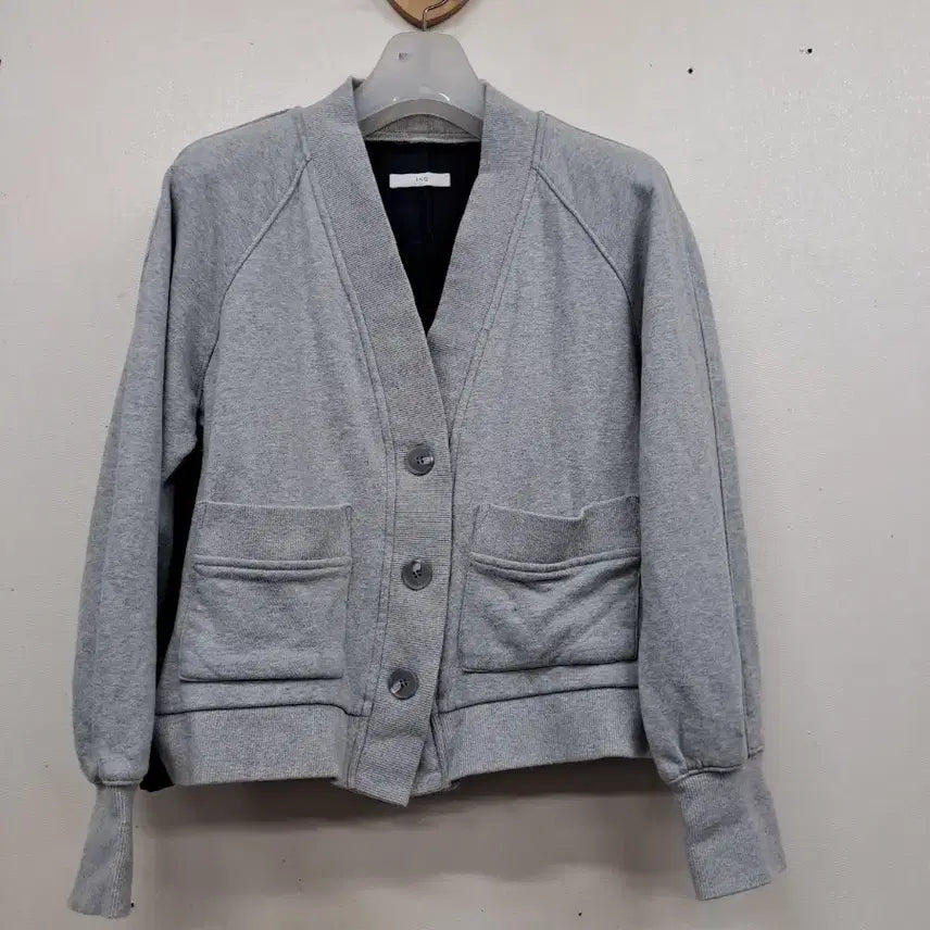 [BUNJANG] Gray Cotton Cardigan / 면 가디건55