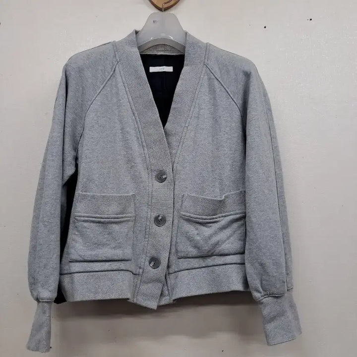 [BUNJANG] Gray Cotton Cardigan / 면 가디건55