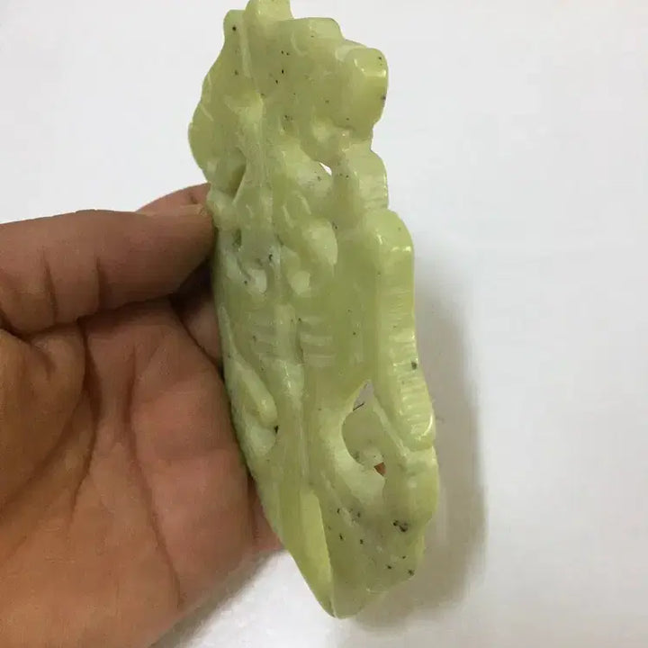 [SOLD OUT] 커다란 용 두마리가 대치하는 옥조형/ 요316