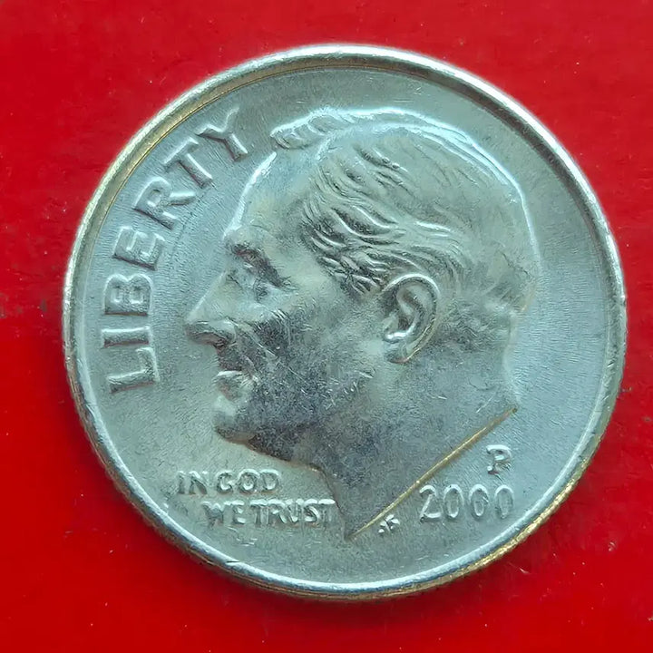 [BUNJANG] 2000 US 1 Dime Coin / 2000 미국 1다임 동전 M1669