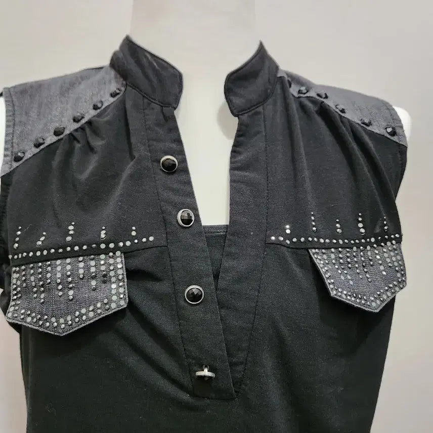 [BUNJANG] Monte Milano Sleeveless Top / 몬테밀라노민소매