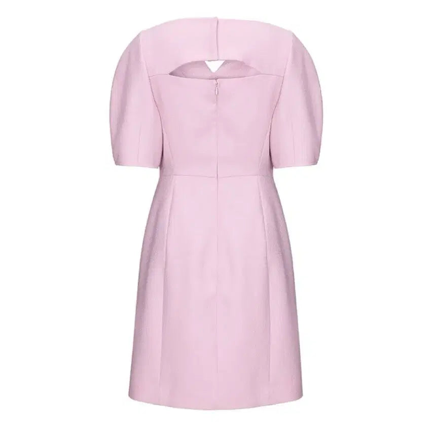 [BUNJANG] On&amp;On Mini Dress Light Pink / 온앤온 넥 포인트 미니 원피스 라이트 핑크 44