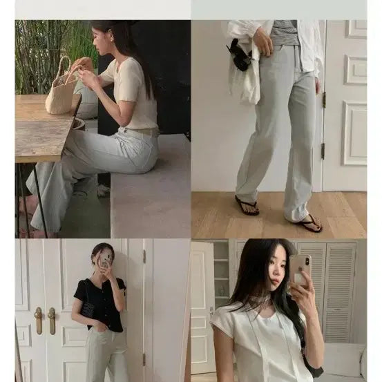 [SOLD OUT] 가내스라 썸머 누오스 민트데님 새제품