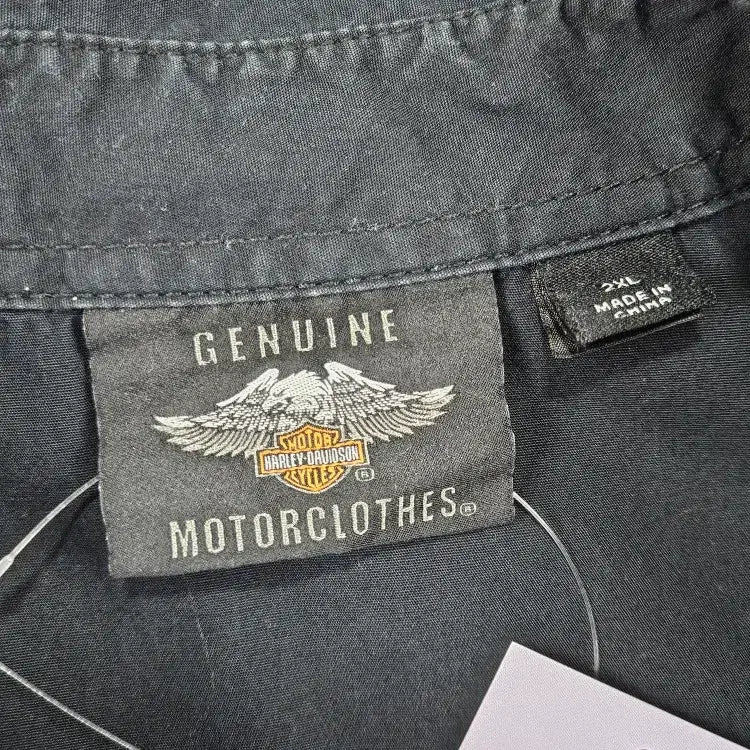 [BUNJANG] Harley-Davidson Biker Half Sleeve Shirt (2XL) / 할리데이비슨 바이커 하프 반팔 셔츠 ( 2XL ) / 11862