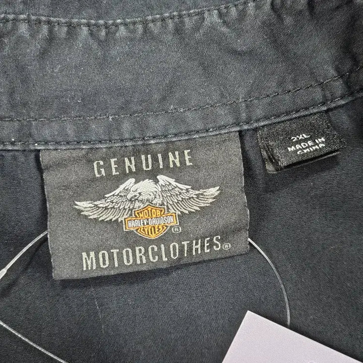 [BUNJANG] Harley-Davidson Biker Half Sleeve Shirt (2XL) / 할리데이비슨 바이커 하프 반팔 셔츠 ( 2XL ) / 11862