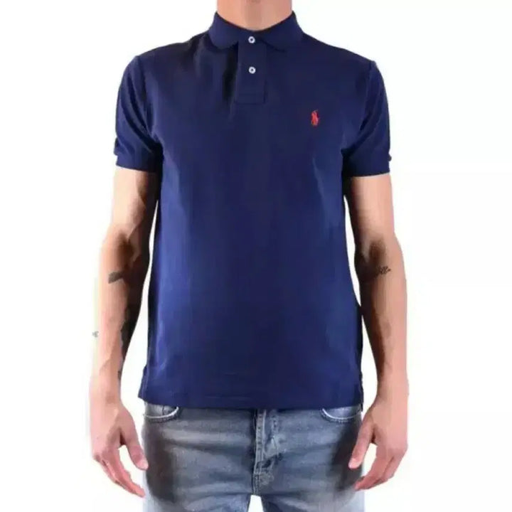[SOLD OUT] 폴로 랄프로렌 블루 네이비 카라티 PK  L새상품