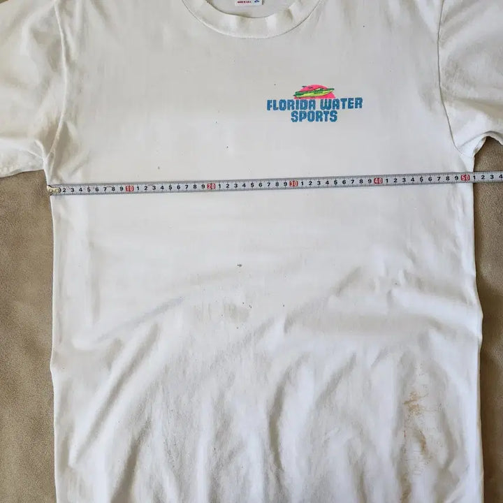 [BUNJANG] Jerzees by Russell Florida Water Sports Printed T-shirt / 90s 빈티지 USA JERZEES by RUSSELL 프린팅 티셔츠 L