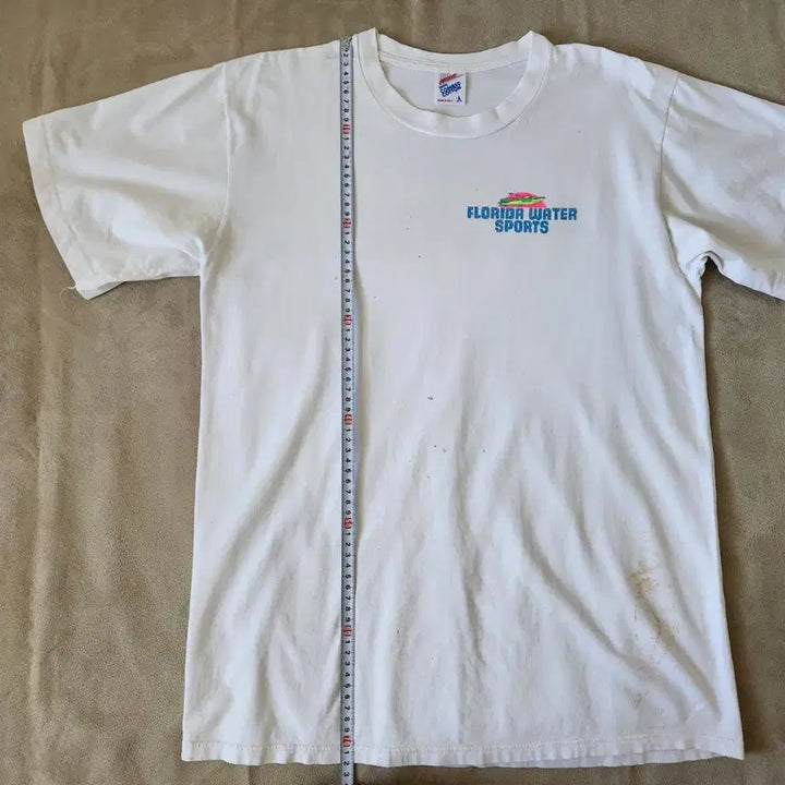 [BUNJANG] Jerzees by Russell Florida Water Sports Printed T-shirt / 90s 빈티지 USA JERZEES by RUSSELL 프린팅 티셔츠 L