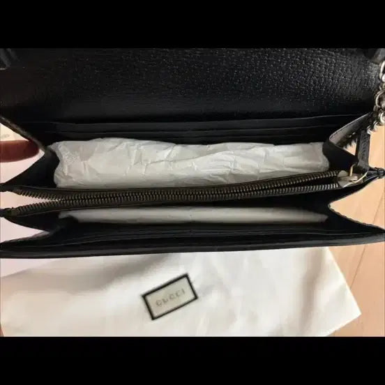 [SOLD OUT] 구찌 디오니소스 체인 숄더백 블랙