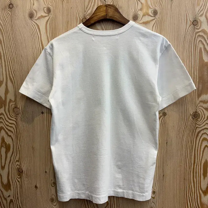 [BUNJANG] Comme des Garcons Green Double Heart T-shirt / 꼼데가르송 그린 더블 하트 티셔츠