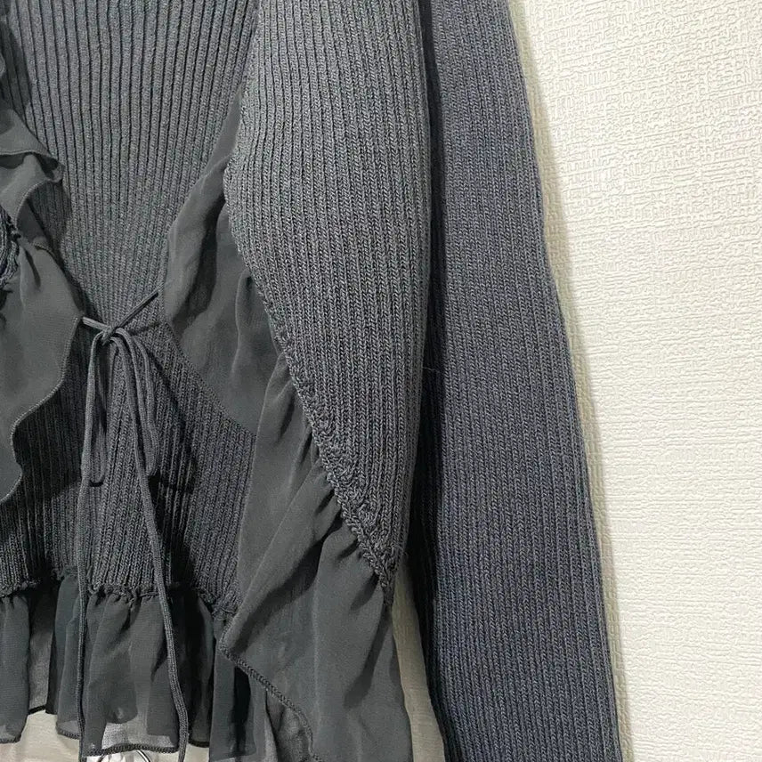[BUNJANG] Reserved Frill Cardigan / 리저브드 reserved  프릴 거디건
