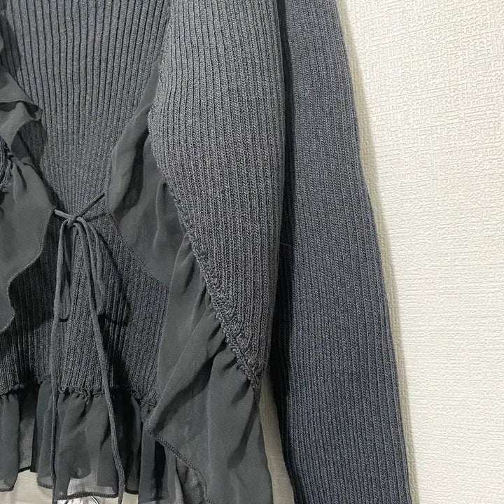 [BUNJANG] Reserved Frill Cardigan / 리저브드 reserved  프릴 거디건