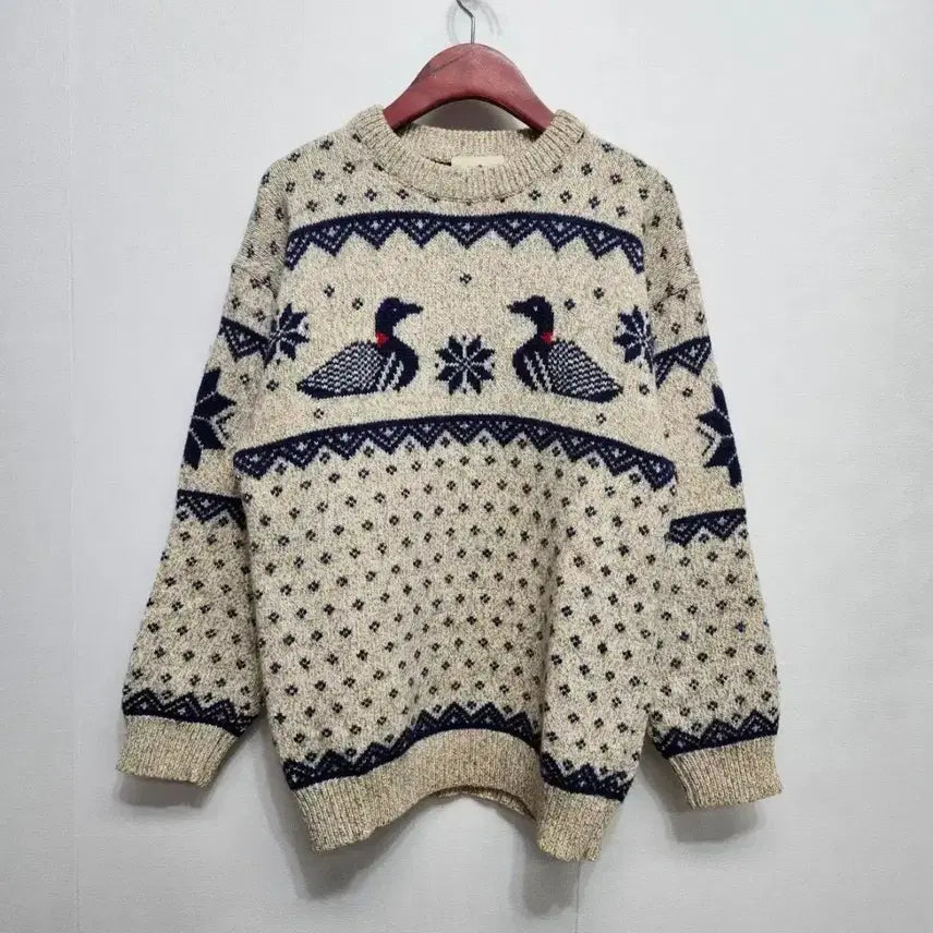 [BUNJANG] Northern Reflection Vintage Knit Sweater / 노던 리플렉션 니트M 사이즈