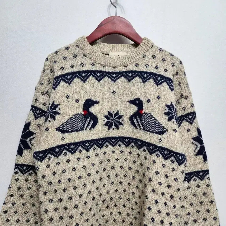 [BUNJANG] Northern Reflection Vintage Knit Sweater / 노던 리플렉션 니트M 사이즈