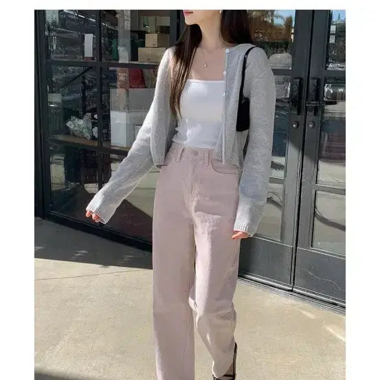 [BUNJANG] Ordinary Nuos Pink Denim XS Jeans / 오디네르 누오스 핑크 데님 XS 새제품