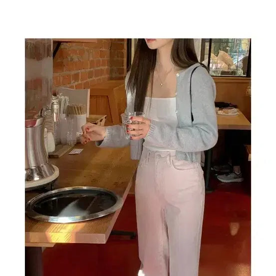 [BUNJANG] Ordinary Nuos Pink Denim XS Jeans / 오디네르 누오스 핑크 데님 XS 새제품