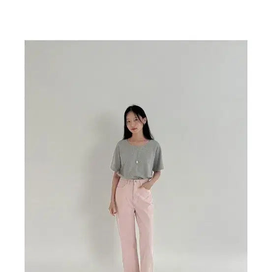 [BUNJANG] Ordinary Nuos Pink Denim XS Jeans / 오디네르 누오스 핑크 데님 XS 새제품