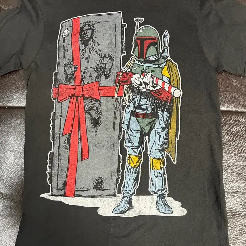[BUNJANG] Star Wars Boba Fett T-Shirt Black (S) / 스타워즈 보바 펫 티셔츠 블랙 s