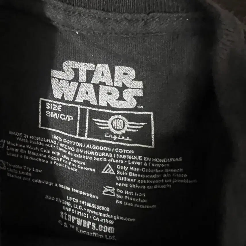 [BUNJANG] Star Wars Boba Fett T-Shirt Black (S) / 스타워즈 보바 펫 티셔츠 블랙 s