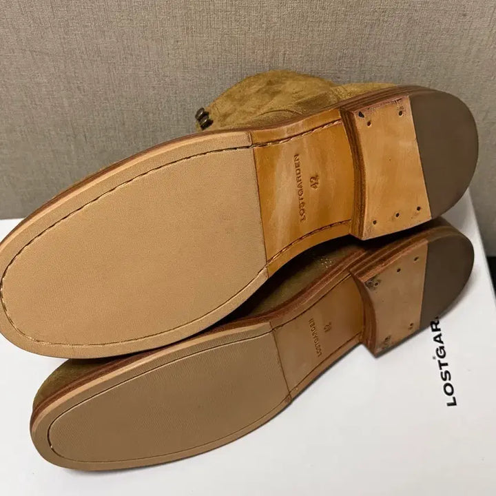 [SOLD OUT] 로스트가든 유니폼 필드 부츠 베이지 42