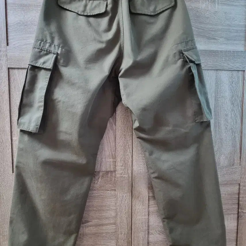 [SOLD OUT] [M] 아웃스탠딩 벨티드 카고팬츠 올리브