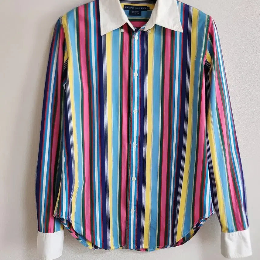 [BUNJANG] Polo Ralph Lauren Striped Shirt / 폴로 랄프로렌  스트라이프 셔츠(6