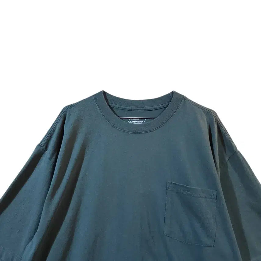 [BUNJANG] Dickies Pocket T-Shirt Green (XL) / XL/ 디키즈 포켓 반팔티 그린 /0416