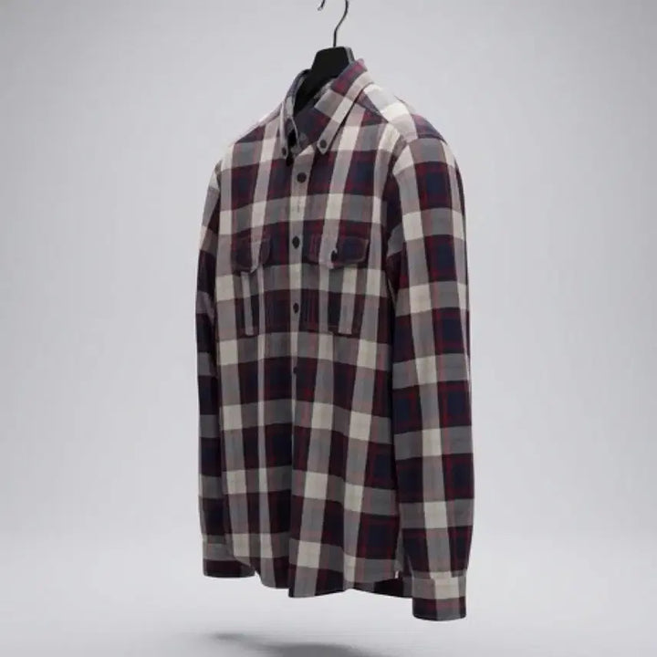 [BUNJANG] Tommy Hilfiger Big Check Pocket Shirt / 남성S / 타미힐피거 빅체크 포켓셔츠PP 12-136