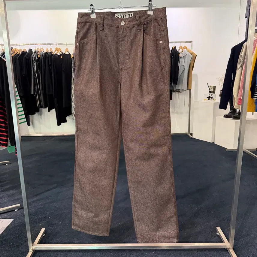 [BUNJANG] SATUR Brown Denim Jeans / [택포] [30] SATUR 새터 브라운데님 청바지