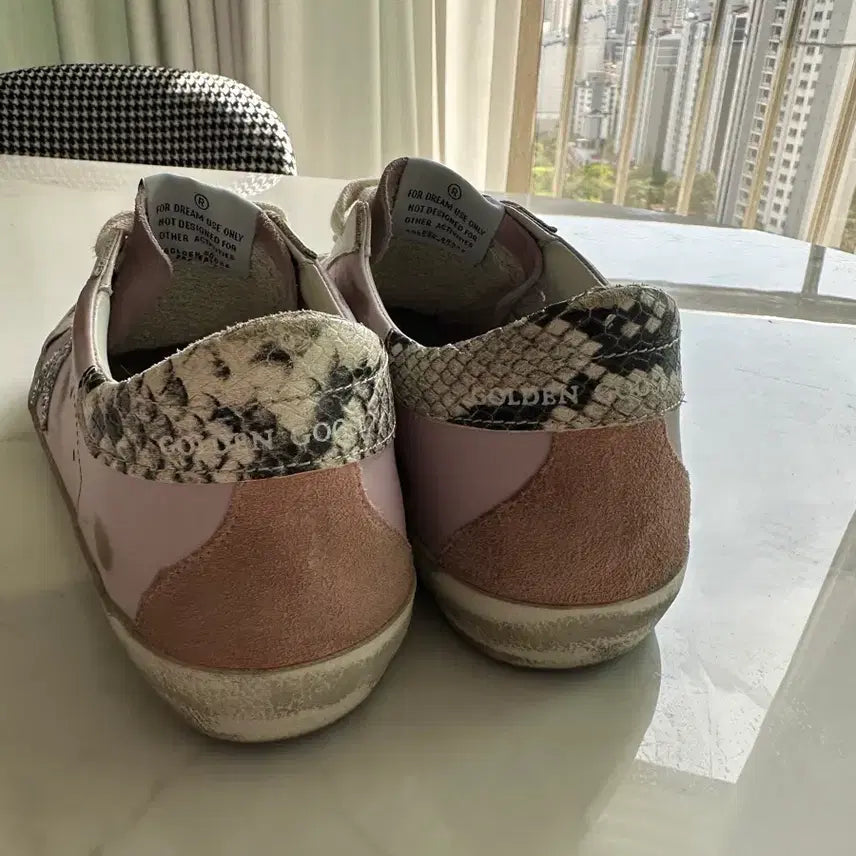 [BUNJANG] Golden Goose Superstar Pink Glitter Sneakers / 골든구스 슈퍼스타 핑크 글리터 스니커즈