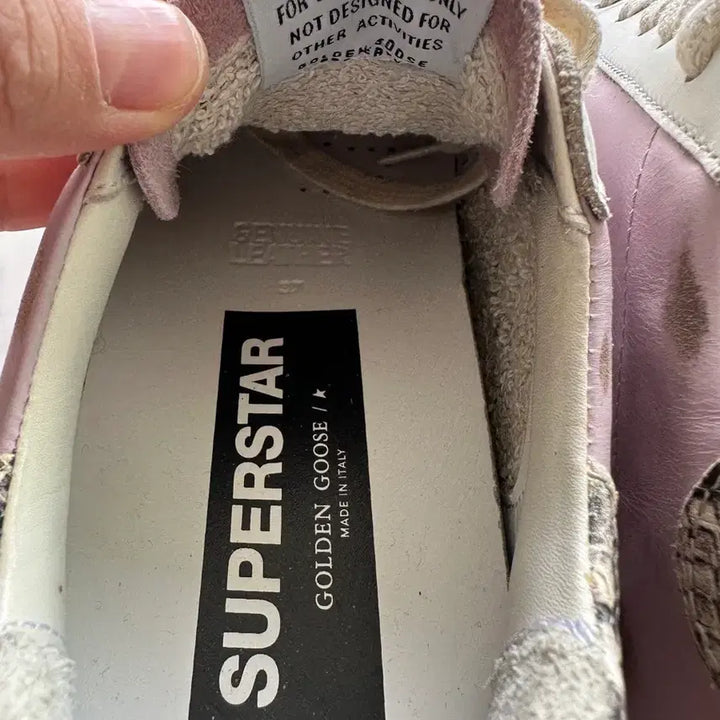 [BUNJANG] Golden Goose Superstar Pink Glitter Sneakers / 골든구스 슈퍼스타 핑크 글리터 스니커즈
