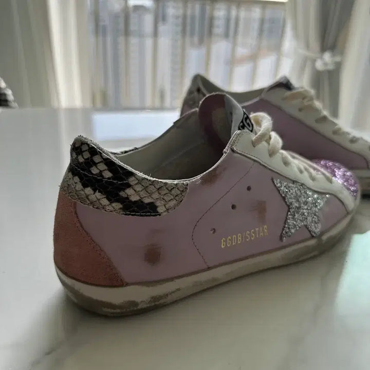 [BUNJANG] Golden Goose Superstar Pink Glitter Sneakers / 골든구스 슈퍼스타 핑크 글리터 스니커즈
