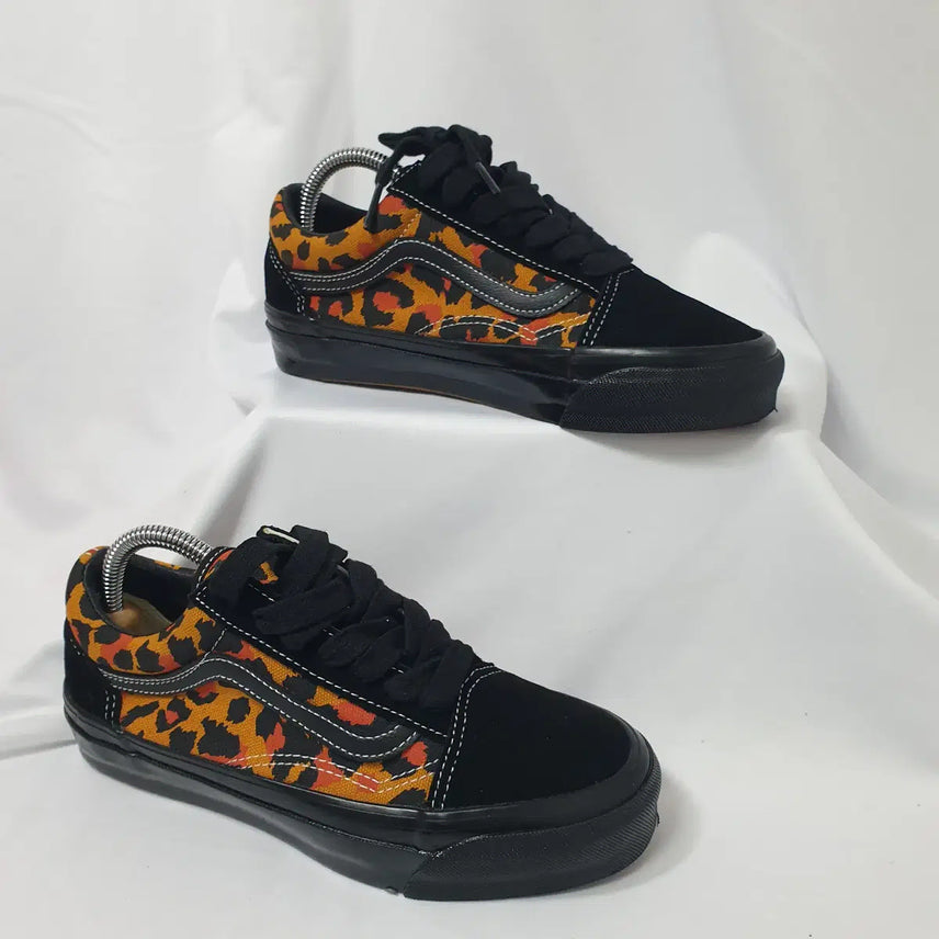 [SOLD OUT] 두하빈티지 230 반스 프리미엄 올드스쿨 LX 레오파드 스니커즈